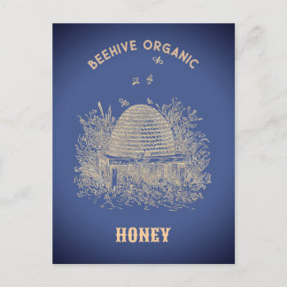 Postal Vintage Beehive 