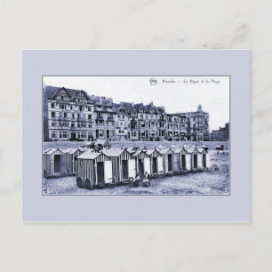 Postal Vintage belle epoque resort y playa