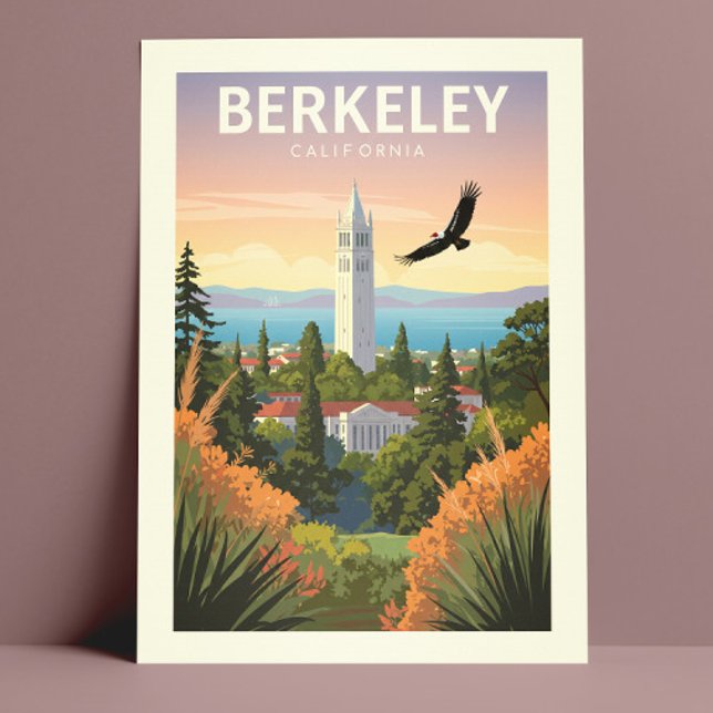 Postal Vintage Berkeley California (Subido por el creador)