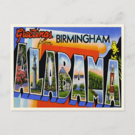 Postal Vintage Birmingham Alabama