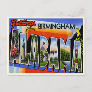 Postal Vintage Birmingham Alabama