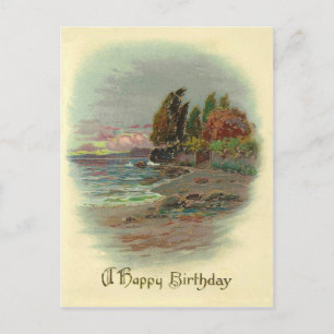 Postal Vintage Birthday