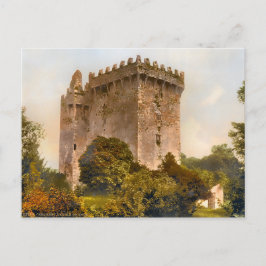Postal Vintage Blarney Castle Ireland