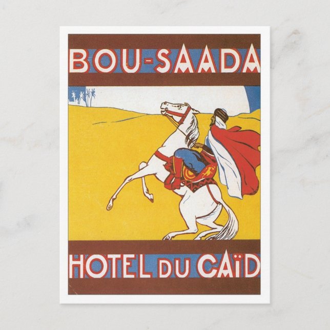 Postal Vintage Bou Saada Argelia (Anverso)