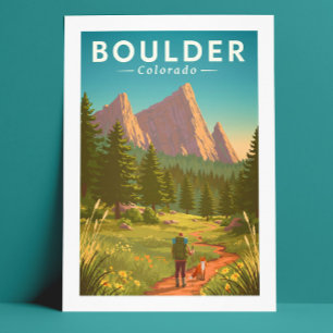 Postal Vintage Boulder Colorado
