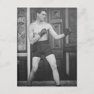 Postal Vintage Boxing Champ