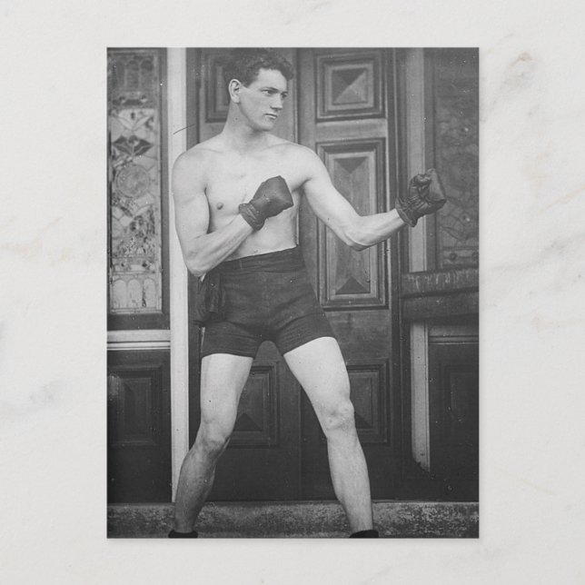 Postal Vintage Boxing Champ (Anverso)