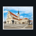 Postal vintage Brno República Checa République tchèque<br><div class="desc">vintage,  retro,  travel,  moderno,  acuarela,  Brno,  República Checa,  République tchèque,  turismo, </div>