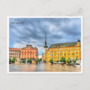 Postal vintage Brno República Checa République tchèque