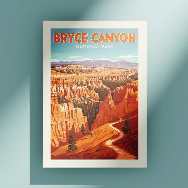 Postal Vintage Bryce Canyon (Subido por el creador)