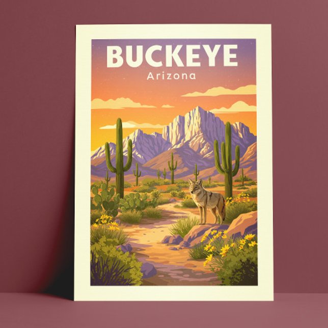 Postal Vintage Buckeye Arizona (Subido por el creador)
