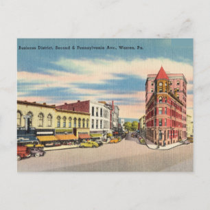 Postal Vintage Business District, Warren Pennsylvania