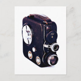 Postal Vintage | Cámara de película retro