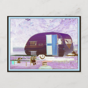 Postal Vintage Camper