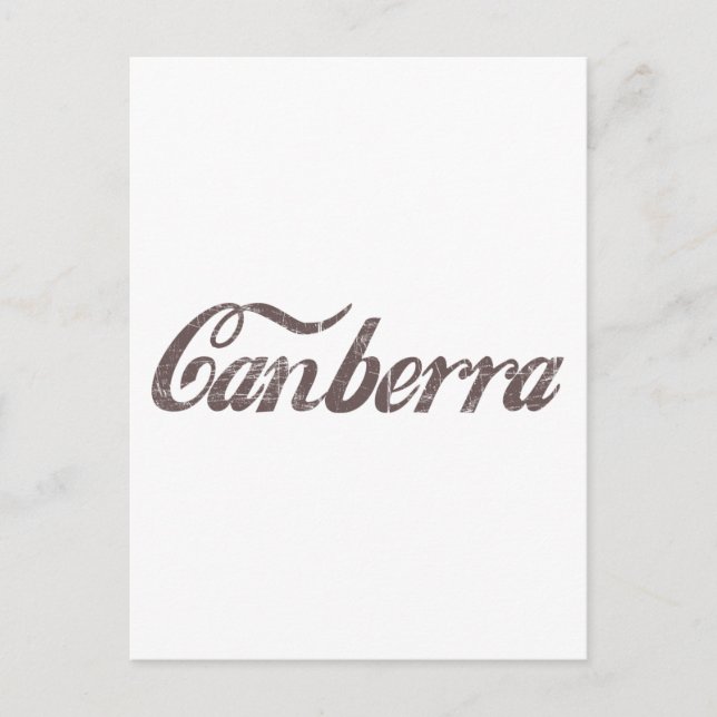 Postal Vintage Canberra (Anverso)