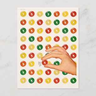 Postal Vintage Candy