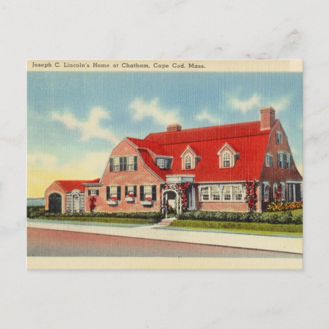 Postal Vintage, Cape Cod, Massachusetts (Anverso)