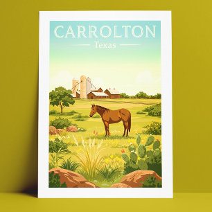 Postal Vintage Carrolton Texas