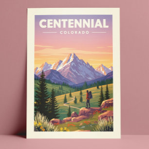 Postal Vintage Centennial Colorado