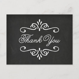 Postal Vintage Chalkboard | Graduación Gracias