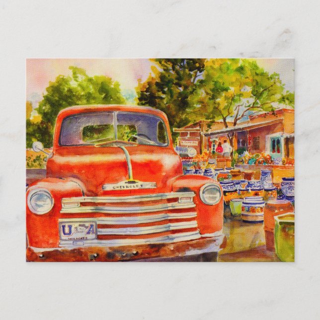 Postal Vintage Chevy Postcard (Anverso)