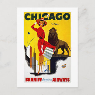 Postal Vintage Chicago