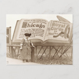 Postal Vintage Chicago Billboard