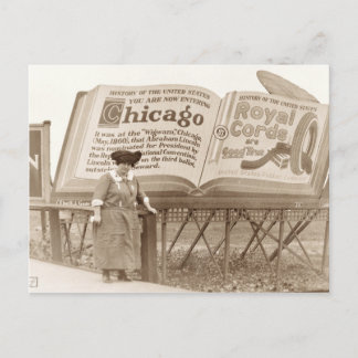 Postal Vintage Chicago Billboard
