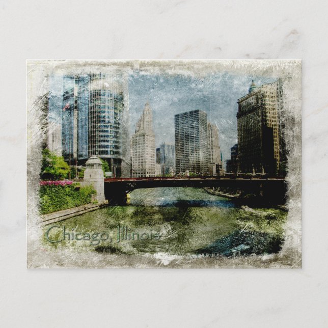 Postal Vintage Chicago Postcard (Anverso)