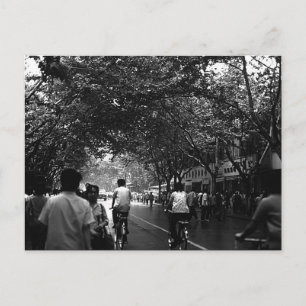 Postal Vintage China Shanghai street