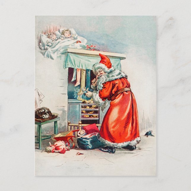 Postal Vintage Christmas (Anverso)