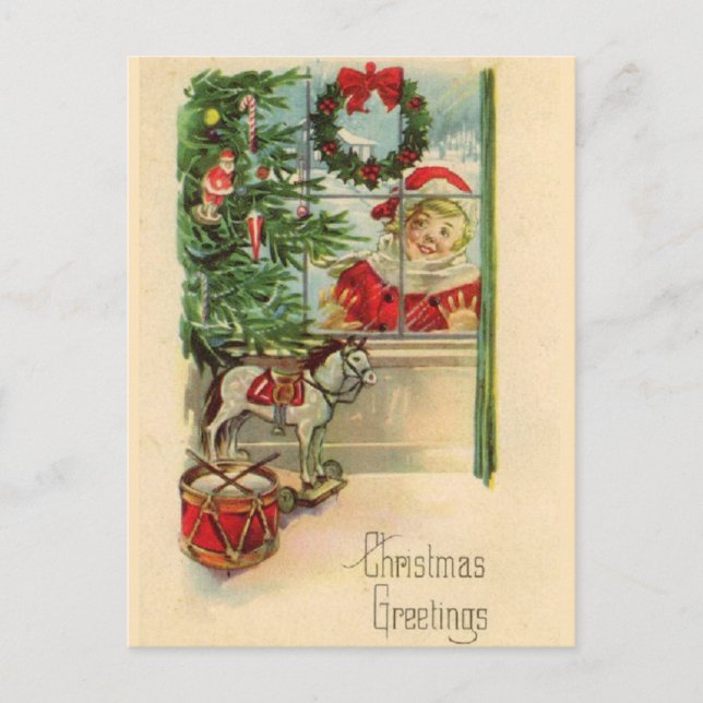 Postal Vintage Christmas (Anverso)