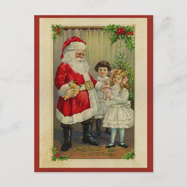 Postal Vintage Christmas (Anverso)