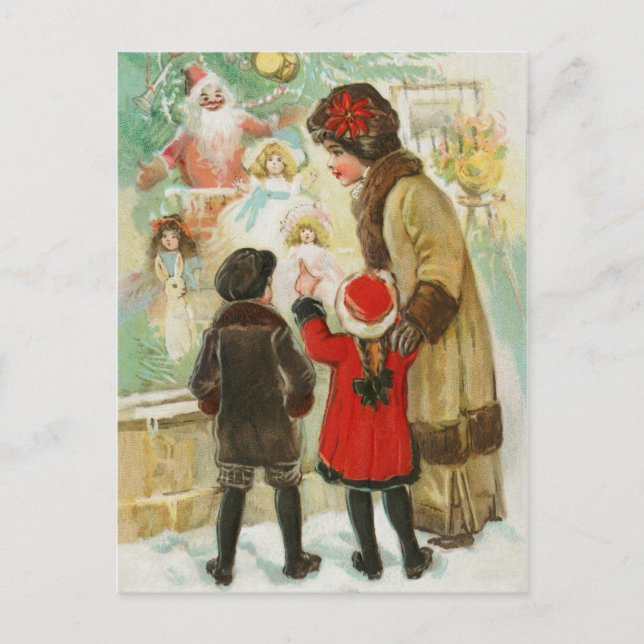 Postal Vintage Christmas (Anverso)