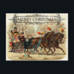 Postal Vintage Christmas<br><div class="desc">Navidades/Tarjeta de Año Nuevo</div>
