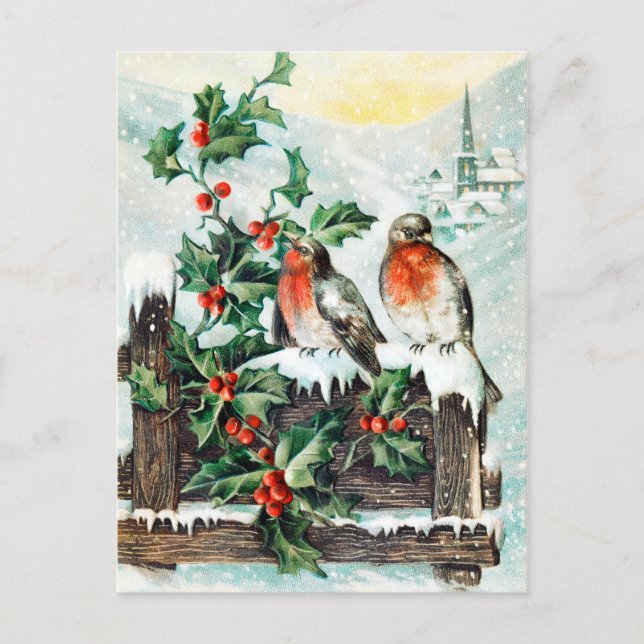 Postal Vintage Christmas (Anverso)