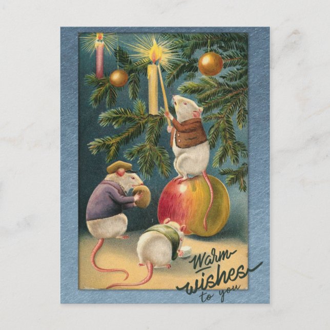 Postal Vintage Christmas (Anverso)