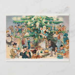 Postal Vintage Christmas