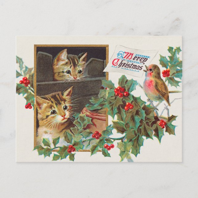 Postal Vintage Christmas (Anverso)