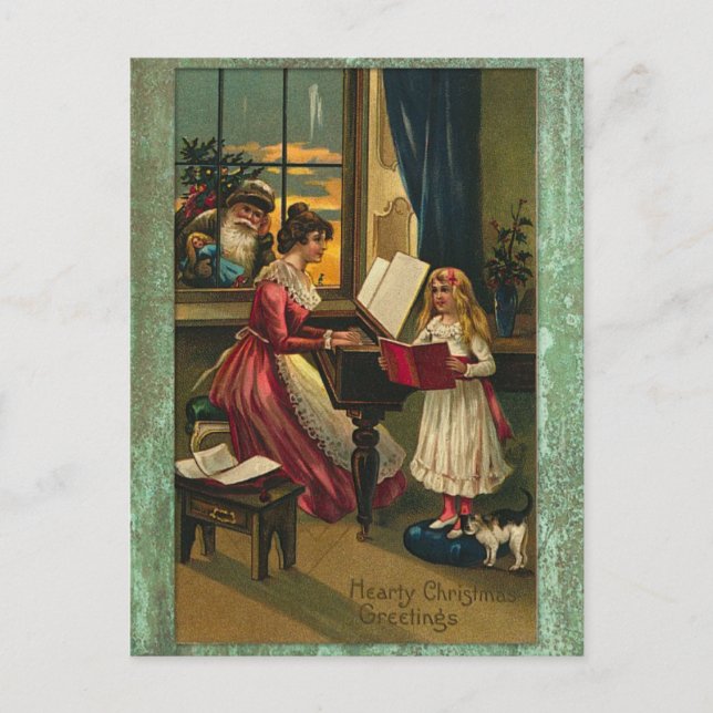 Postal Vintage Christmas (Anverso)