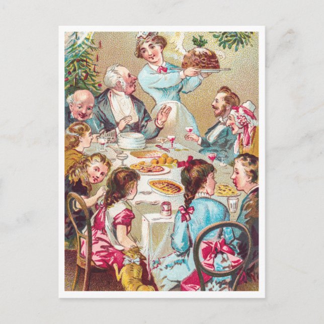 Postal Vintage Christmas (Anverso)