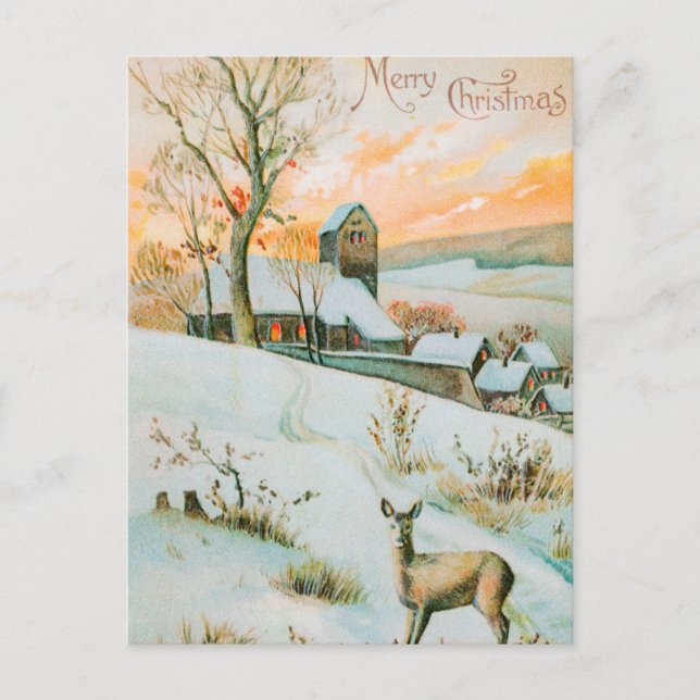Postal Vintage Christmas (Anverso)