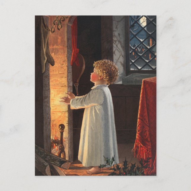 Postal Vintage Christmas (Anverso)