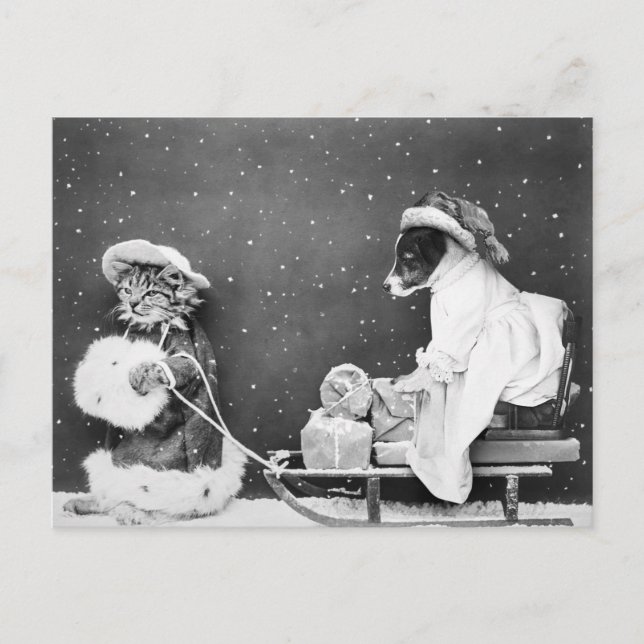 Postal Vintage Christmas (Anverso)