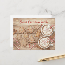 Postal Vintage Christmas Postcard