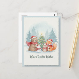 Postal Vintage Christmas Postcard