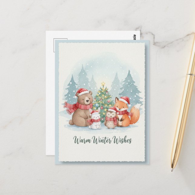 Postal Vintage Christmas Postcard (Anverso/Reverso In Situ)