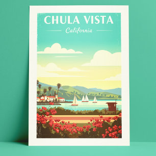 Postal Vintage Chula Vista California