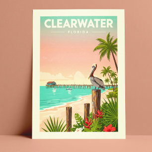 Postal Vintage Clearwater Florida