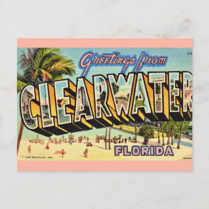 Postal Vintage Clearwater Florida
